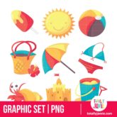 Summer Fun - PNG Clip Arts