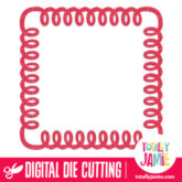Spiral Border - SVG Cut Files