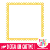 Square Lace Border - SVG Cut Files